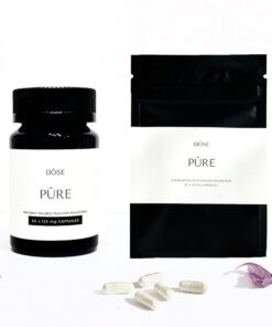 Dose PURE Golden Teacher Microdose Psilocybin Capsules