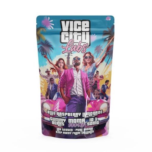 Vice City Labs – Blue Raspberry MDMA Gummy Bears – 500MG Vice City Labs – Blue Raspberry MDMA Gummy Bears – 500MG